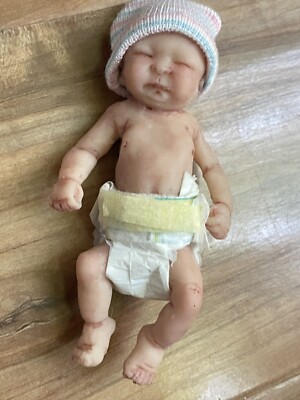 Mini Reborn Fully Body Silicone Baby 4”