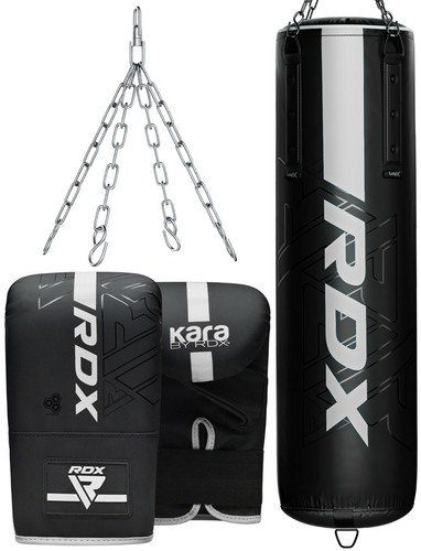 RDX Saco de Boxeo 3PC Anti Swing Entrenamiento Guantes Muay Thai MMA Kick Boxing - Imagen 42 de 49