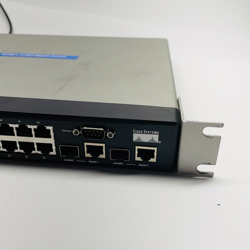 Linksys SRW224P 24 Port 10/100 + 2-Port Gigabit Switch with Webview and PoE - Picture 8 of 12