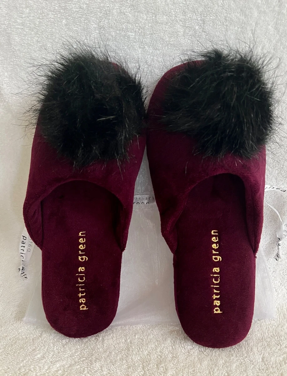 Patricia green pretty pouf slippers sale