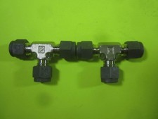 Parker CPI Union Tee 1/4" -- 4-4-4 JBZ-SS -- (Lot of 2) New