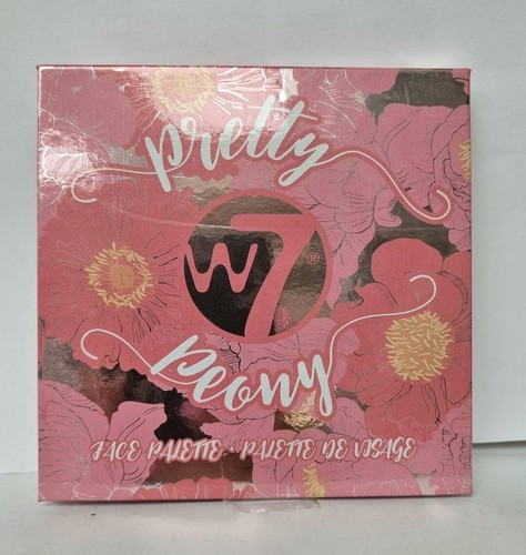 W7 Eyeshadow Palette - Eyes Tin Natural Nude Smokey Glitter Matte Metallic Peach - Picture 6 of 13