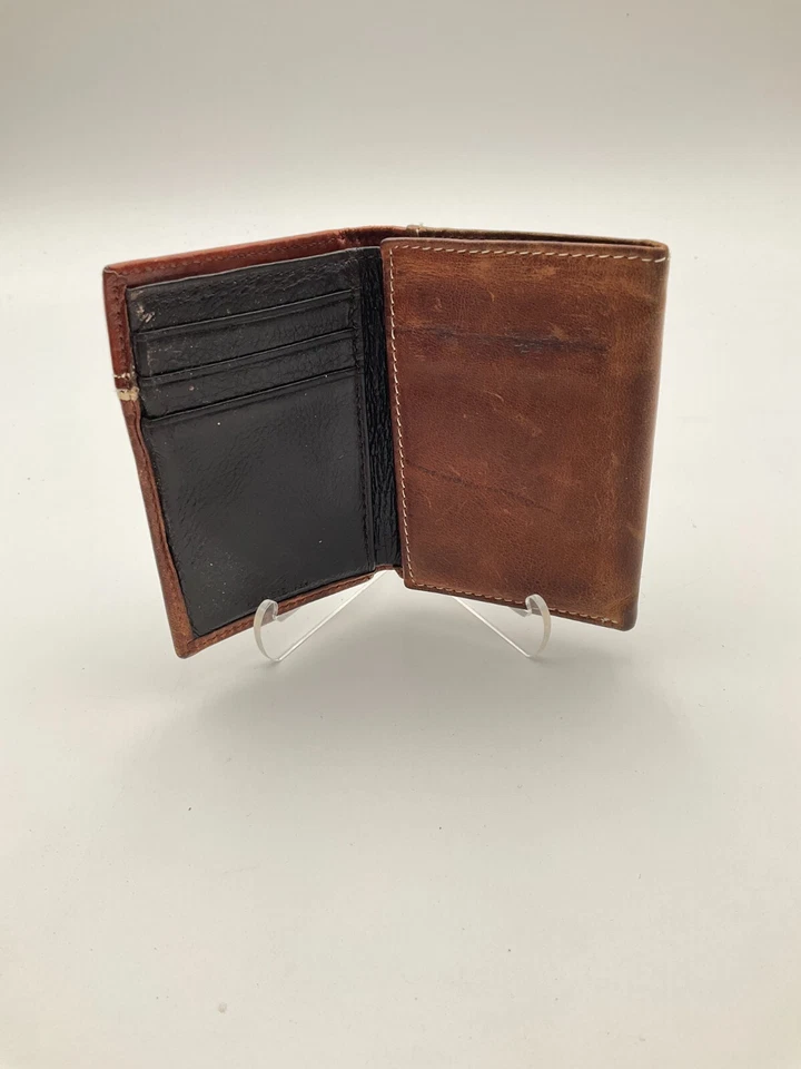 Cartera triple para hombre Tony Lama - Buen estado Foto 3 de 4