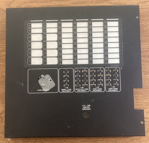 MIRCOM MD-603 Rev. Display Board controllo allarme antincendio D&F - Foto 1 di 4