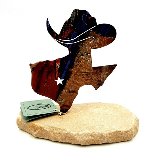 Lazart Texas Rock Metal Art Cowboy Collectors Series - Picture 9 of 12