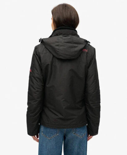 Superdry Damen Mountain Windbreaker Jacke mit Kapuze - Bild 2 von 6
