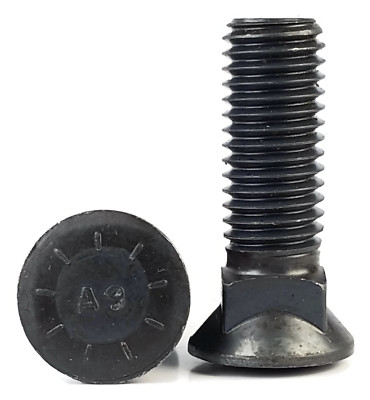 3/4-10X2 1/2 18 Plow Bolt & Nut for Blades/Cutting Edge Dome Head Grade 8 3/4-10X2 1/2 18 Plow Bolt & Nut for Blades/Cutting Edge Dome Head Grade 8