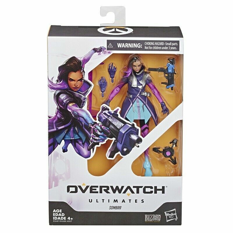OVERWATCH ULTIMATES SERIES SOMBRA 6" FIGURE *DISTRESSED PKG*