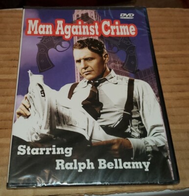 Man Against Crime DVD Slim Case 2004 Ralph Bellamy Detective show 3 ...