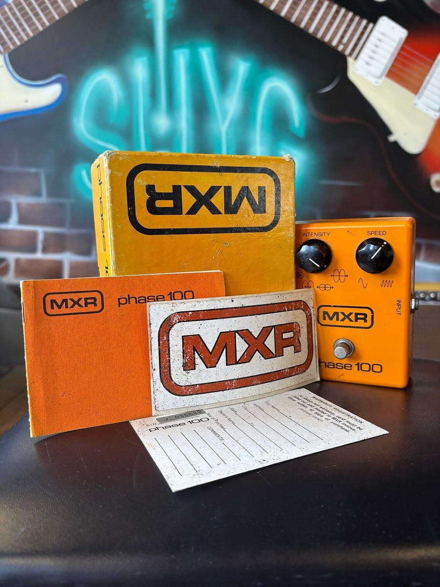 MXR Phase 100 1980 Guitar Effects Pedal | eBay