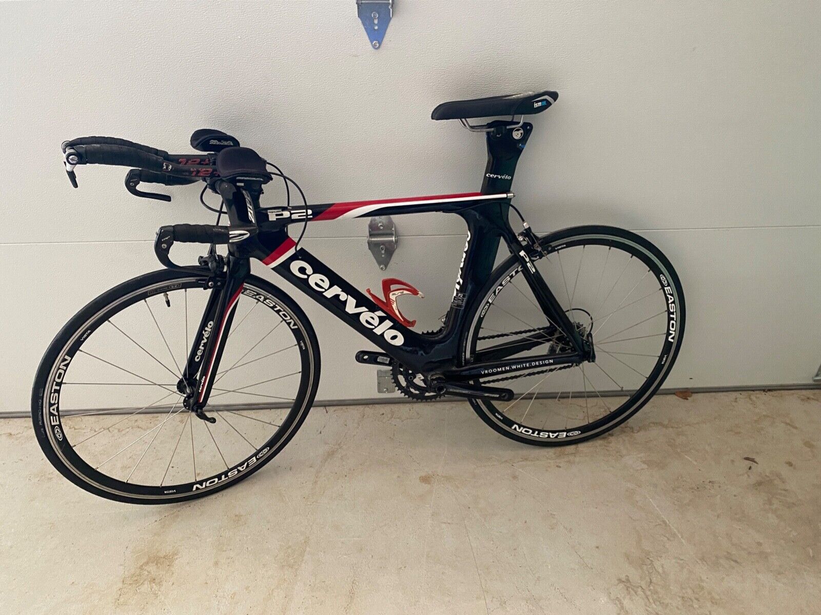 Cervelo P2 Full Carbon 48 Cm TT Triathlon Ultegra Bike