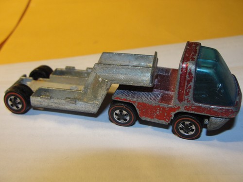 1969 Hot Wheels Redline Heavyweights Team Trailer AND CAB - Picture 13 of 13