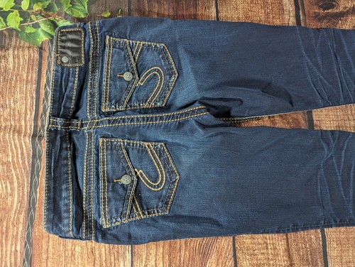 Silver Jeans Co Size W28/L31 Suki Super Stretch Skinny Dark Blue Denim - Picture 12 of 15