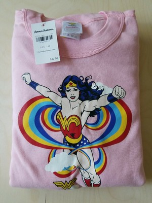 wonder woman baby pajamas