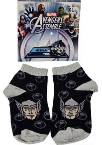 Marvel Avengers Assemble Mighty Thor Children Socks (XL) NWT - Picture 8 of 8