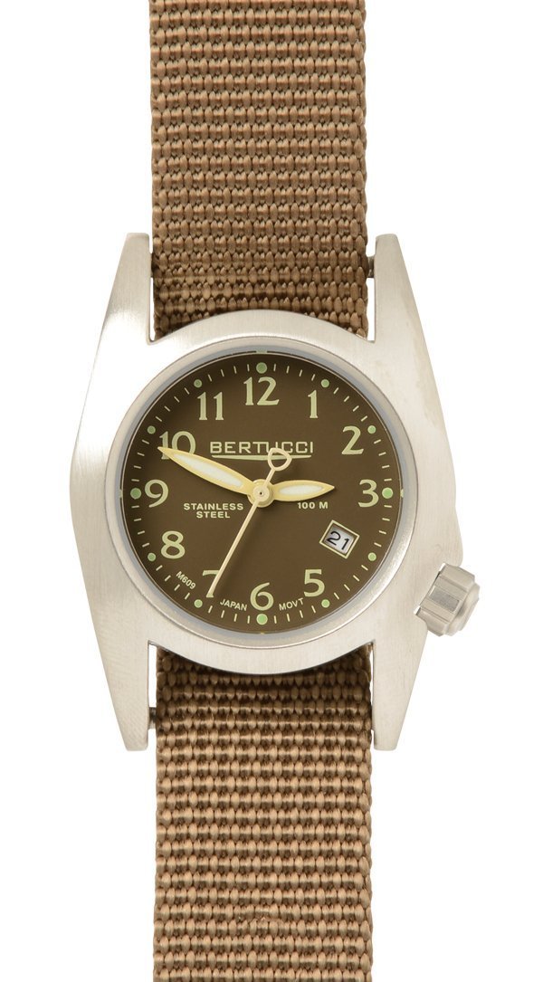 Bertucci para mujer M-1S de campo Espresso Caqui Oscuro De Nylon Bertucci para mujer M-1S de campo Espresso Caqui Oscuro De Nylon