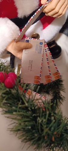 1995 Telco Creation Inc Motionettes Christmas Santa Animated Lighted Figure. - Picture 17 of 18