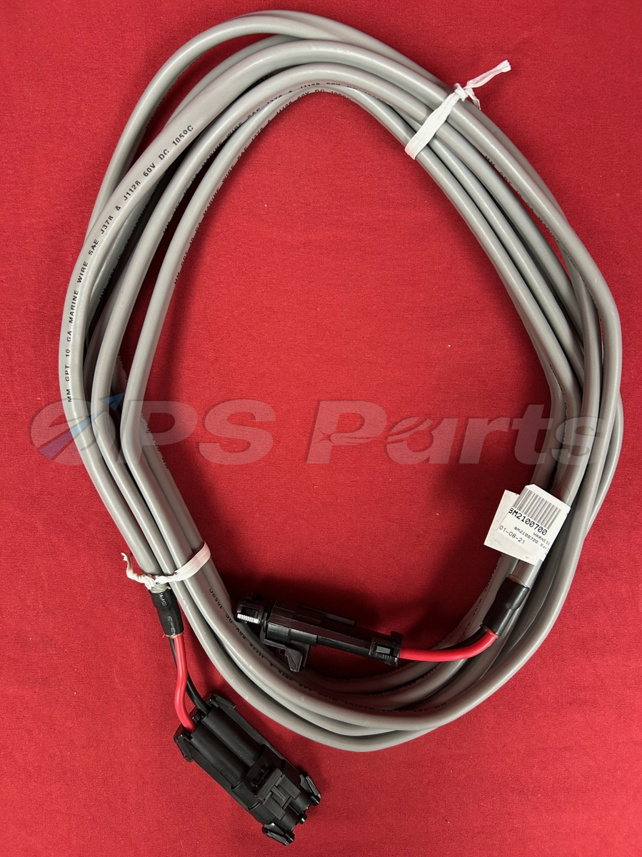 MAO　0808 New/OEM Mercury Next Gen 2-Pin Gauge Clean Power Harness - 25 ft