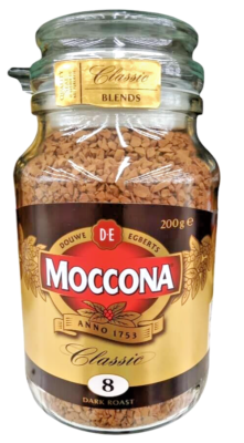 MOCCONA Coffee Classic Blend -Freeze Dried Instant 100% Coffee