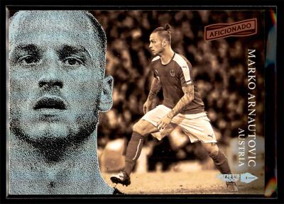 2016-17 Panini Aficionado ARTIST'S PROOF #149 Marko Arnautovic - Austria