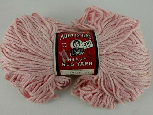 Aunt Lydias Rug Yarn Crochet Knit 55 COLORS 70-180 Yd Skeins Rayon Cotton Vtg - Picture 91 of 105