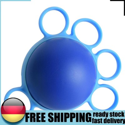 Hand Therapy Gripper Stress Relief Finger Exercise Ball Elastic for Muscle Relex