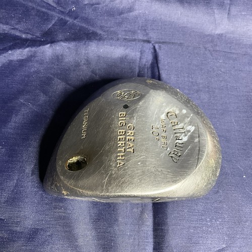 Callaway The Biggest Big Bertha Driver 10 Degree Right Hand HEAD ONLY NO SHAFT - Picture 3 of 9