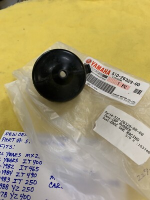 Yamaha Carburetor Rubber Cover Vintage MX Motocross YZ It