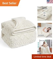 Elegant Dual-Sided 15 lbs Sherpa Weighted Blanket - 60 x 80 Cozy Comfort