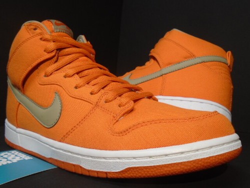 2013 NIKE DUNK HIGH PRO SB URBAN ORANGE 