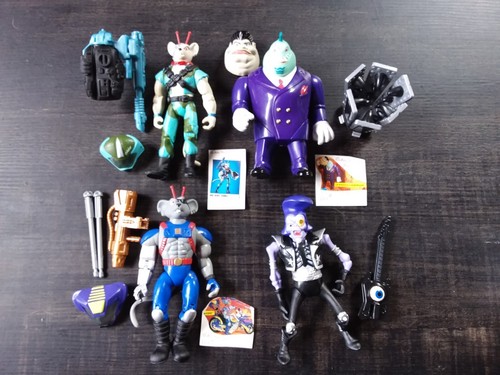 Biker Mäuse vom Mars Figuren Konvolut 4 alle komplett - Bild 1 von 24
