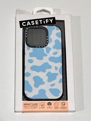 CASETiFY Impact Case w/ Magsafe for iPhone 15 Pro - Blue Cow Print | eBay CASETiFY Impact Case w/ Magsafe for iPhone 15 Pro - Blue Cow Print | eBay