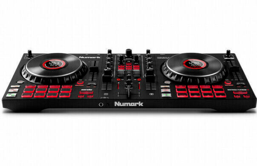 Numark Mixtrack Platinum FX 4-Deck DJ Controller + ProX T-LPS600B Laptop Stand - Picture 4 of 10
