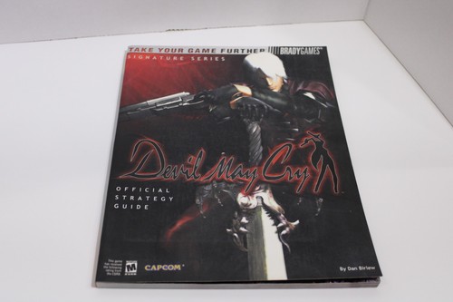 Devil May Cry Official Strategy Guide BradyGames PS1 Capcom Signature Series