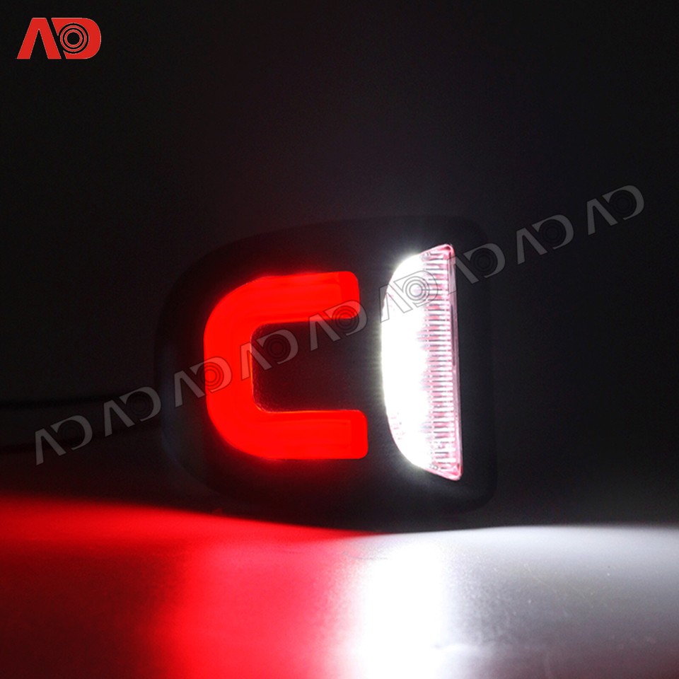 Tail Lights For GMC Sierra 2500 HD 2PCS Red Tube LED License Plate Lights For Chevy Silverado Gmc K 925276 - Foto 8