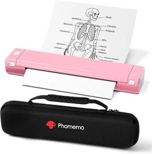 Phomemo M08F Portable Tattoo Stencil Printers Wireless Bluetooth Inkless Printer