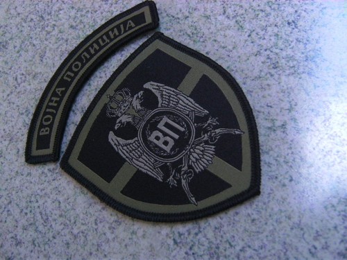 Toppa manica polizia militare esercito serbo - Foto 7 di 9