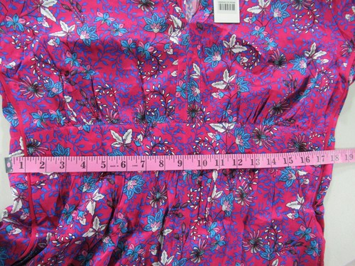 ME+EM Bright Rose Wild Meadow Short Fit and Flare Dress Size 12 *NWT* - Picture 13 of 18