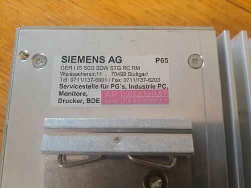 SIEMENS SIMATIC MICROBOX PC 427B 6ES7647-7AD10-1AX0 EXCELLENT COND!! - Picture 6 of 6