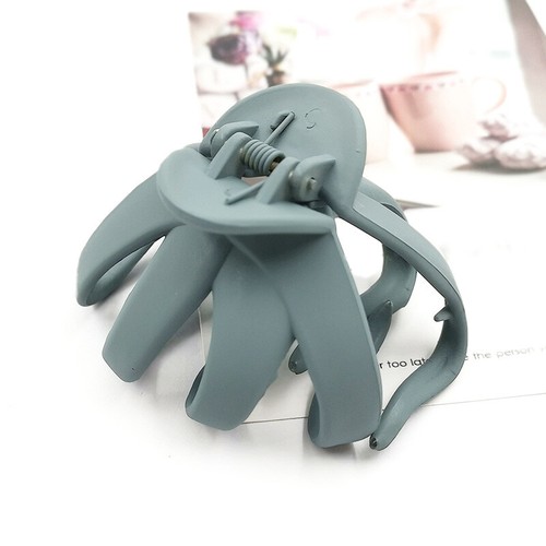 Women Frosted Hairpin Simple Hair Claw Clip Crab Clamp Casual Barrettes Headwear - Picture 6 of 18