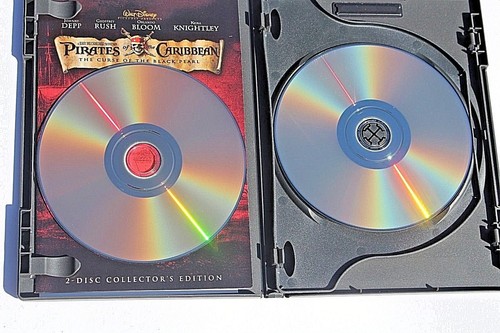 Pirates of the Caribbean: The Curse of the Black Pearl (DVD, 2003, 2-Disc Set) - Picture 3 of 3