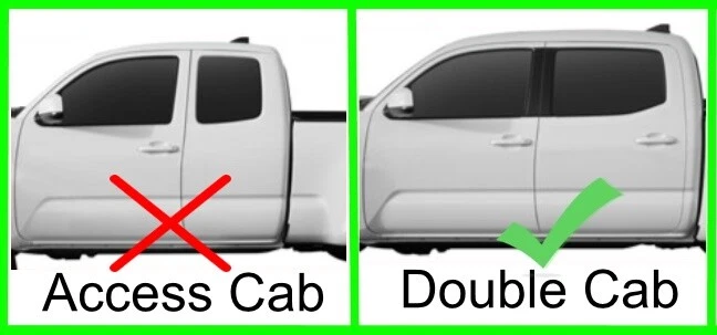 Alfombrillas HUSKY X-Act Contour asiento delantero y trasero para Toyota Tacoma cabina DBL 18-23 Foto 2 de 4