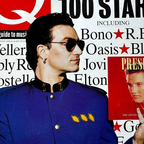 Q Magazine 1995 June U2 Oasis REM Paul Weller Elvis Blur Vintage Music Mag 90s - Picture 4 of 10