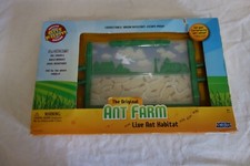 Uncle Milton's LIVE ANT FARM - Escape Proof Connectable Break Resistant NEW
