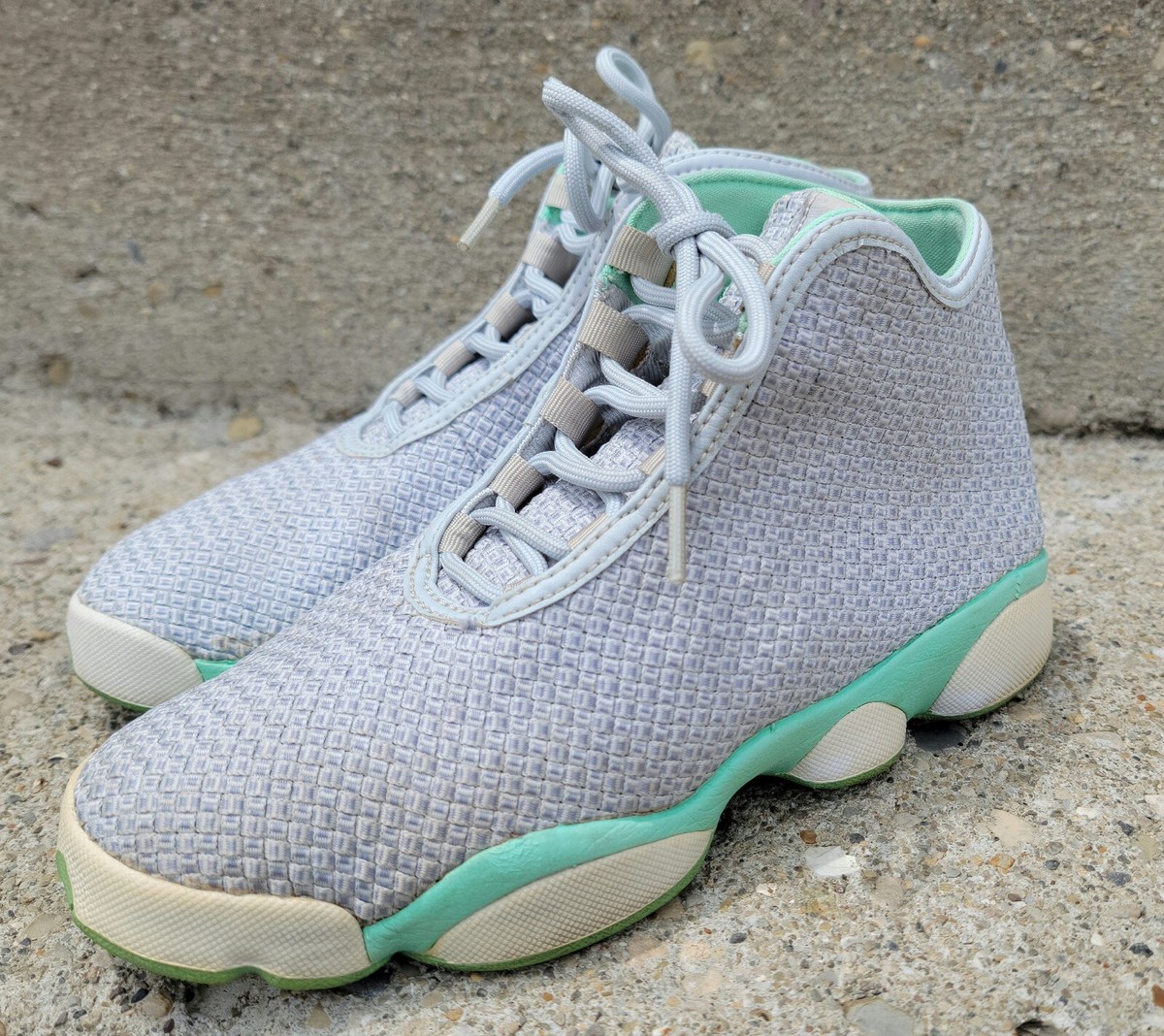 Nike Air Jordan Horizon Platinum White Green Grey Style Nike Air Jordan Horizon Platinum White Green Grey Style