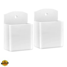 2pc Adhesive Remote Control Holder, Wall Mount TV Controller Holder, TV Remot...