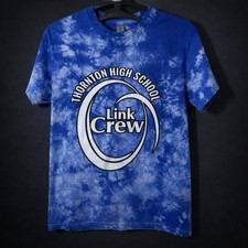 Gildan Shirt Small Tie-Dye Thornton High School Link Crew Graphic Logo
