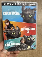 How to Train Your Dragon - All 3 Film Collection(R2 DVD)1-3 Movies New+Sealed