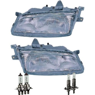 Halogen Scheinwerfer Set H1 für Hyundai H-1 Kasten inklusive Lampen