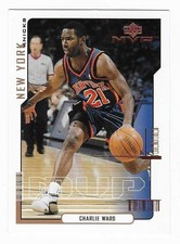 2000-01 Upper Deck MVP Charlie Ward New York Knicks Basketball Card #116